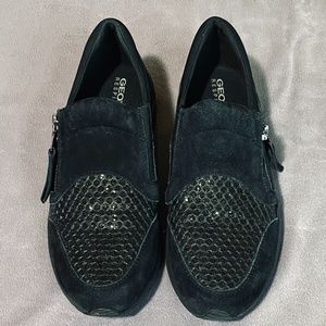 Geox Sparkly Loafer/Trainers